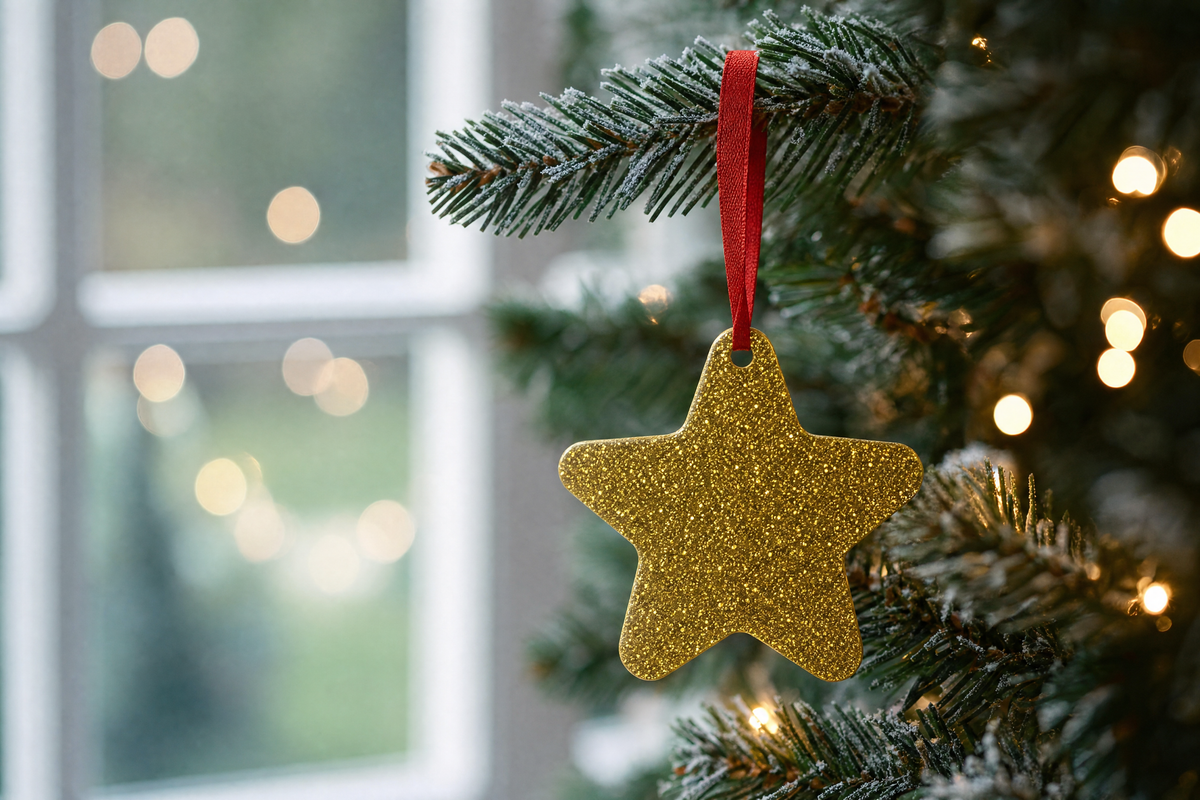 Acrylic Star Shape Decoration