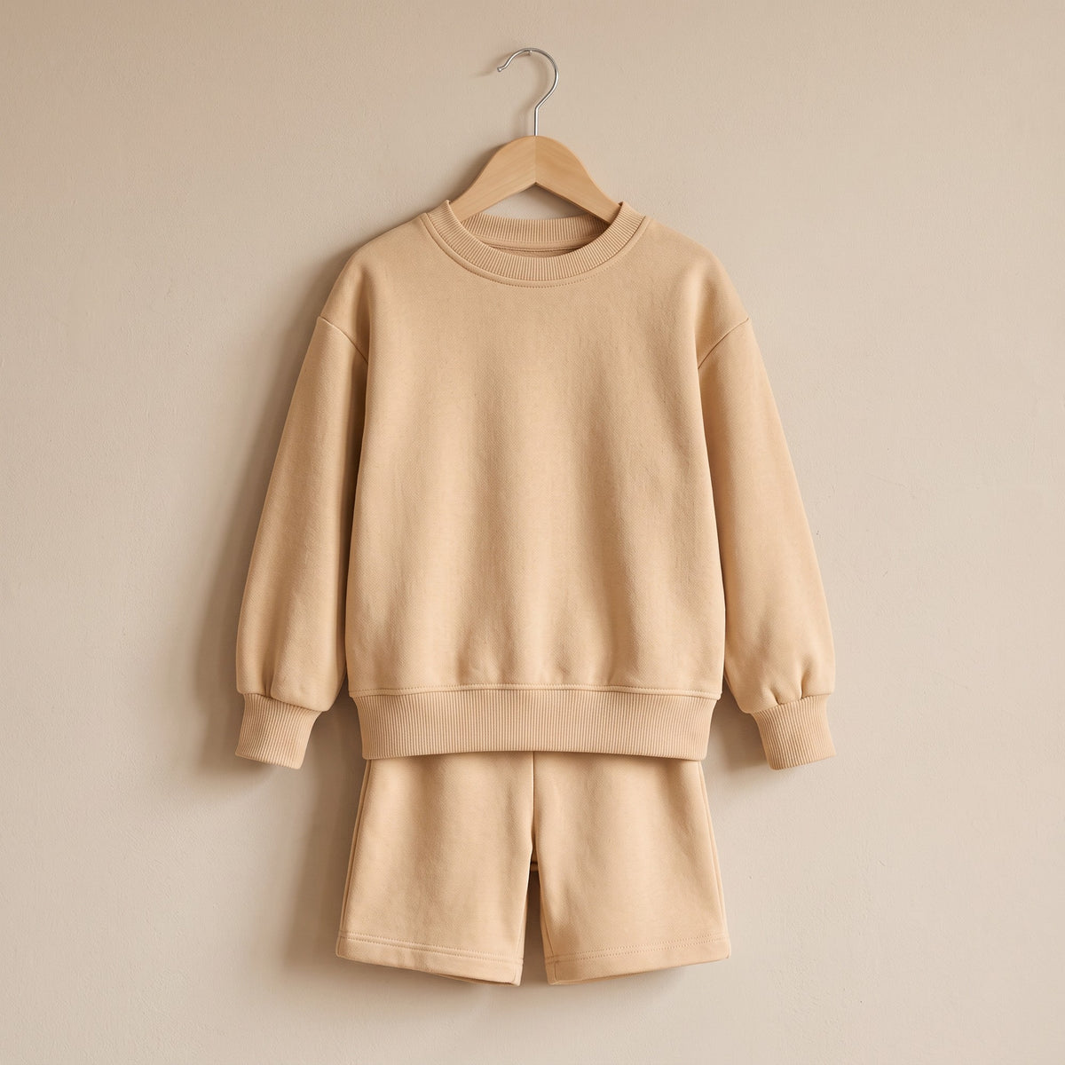 Oversized Sweatshirt & Short Set