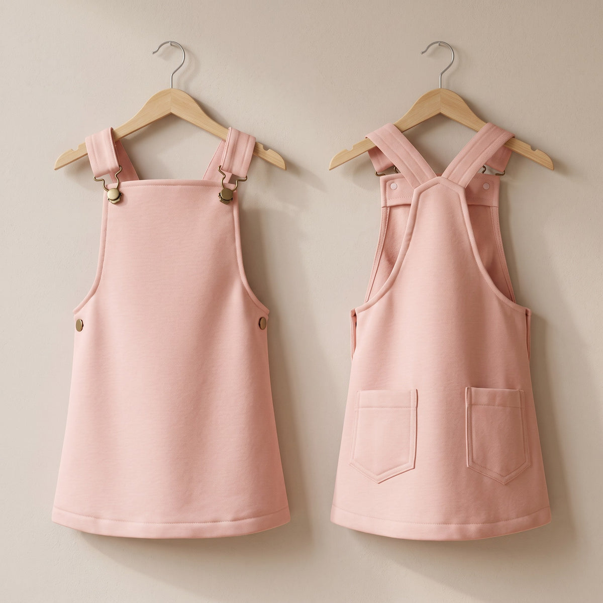 Baby/Toddler Fleece Dungaree Dress