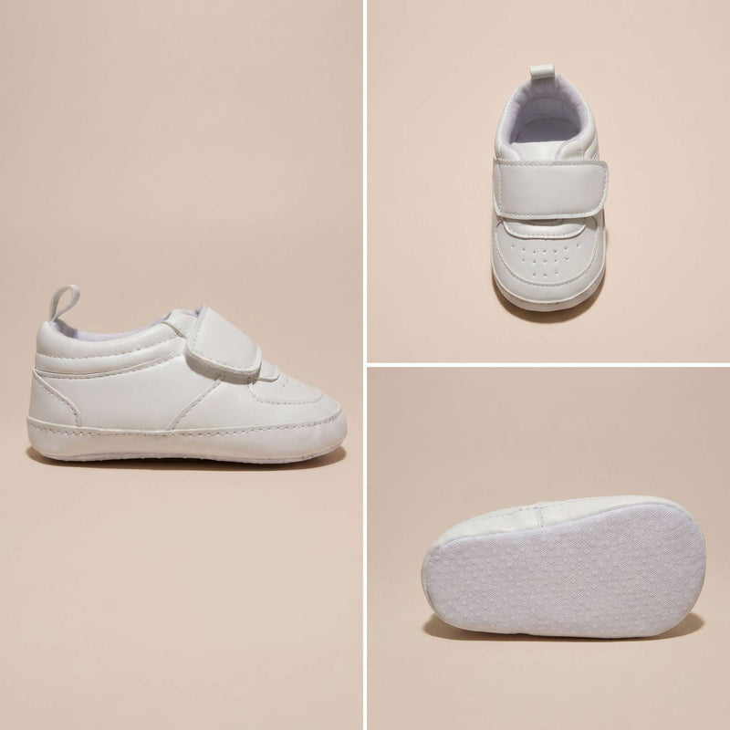 Baby White Court Baby Bootie