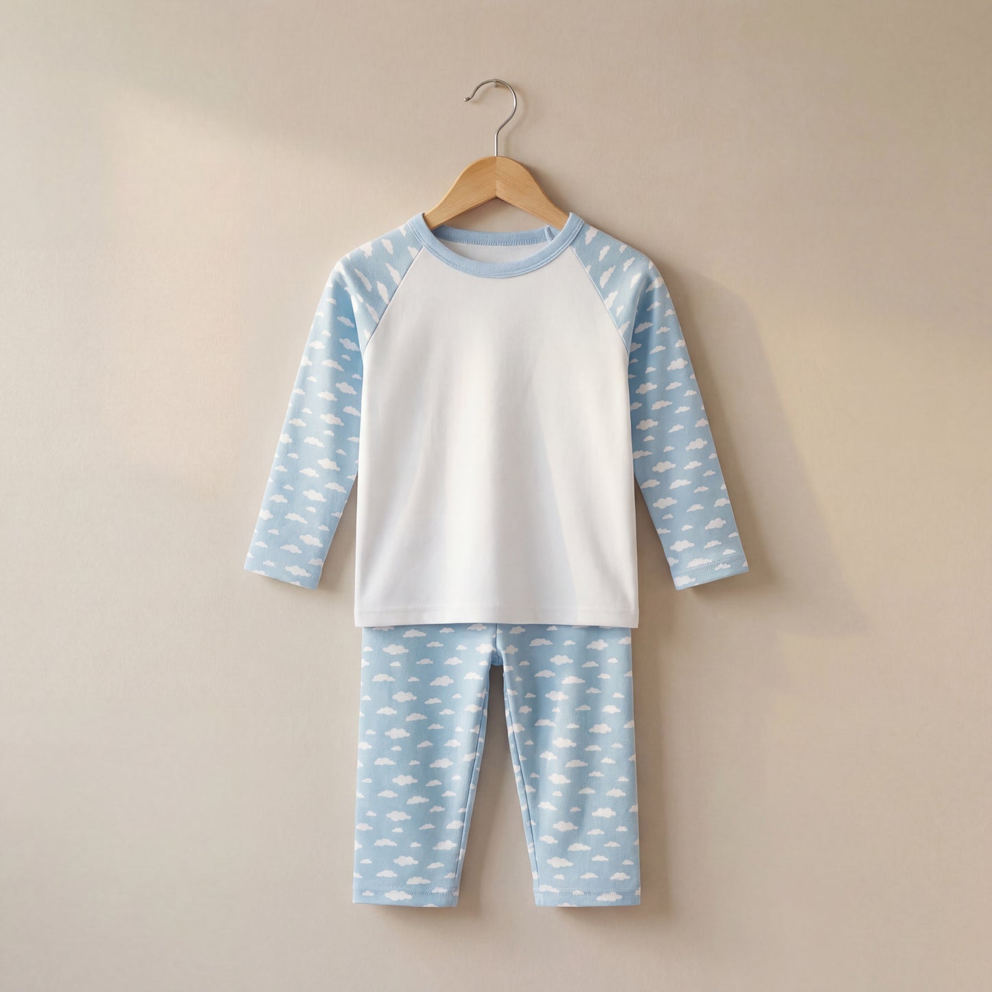 Cloud Print Pyjama Set