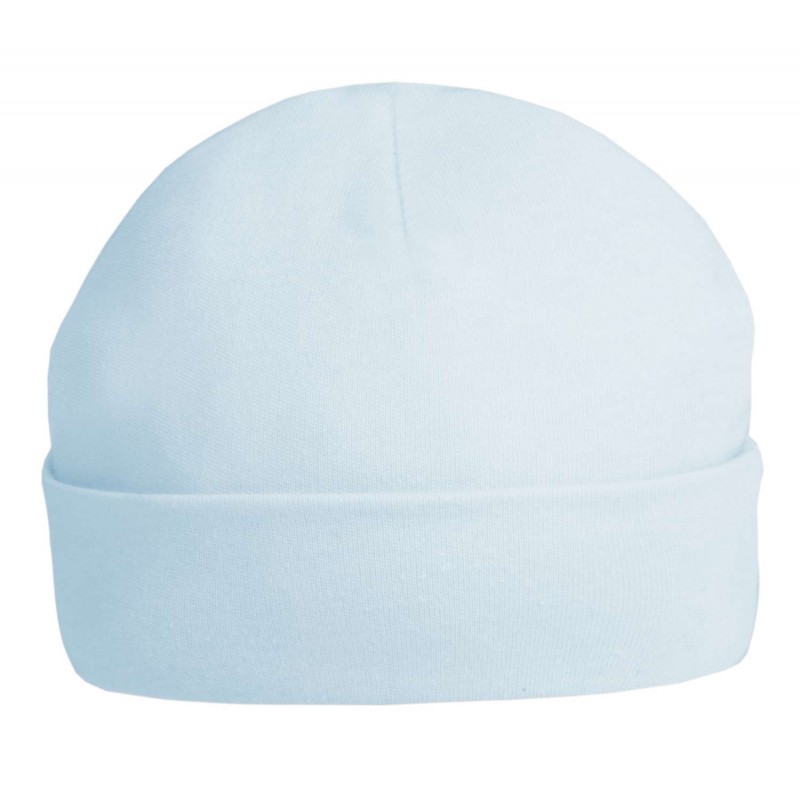 Baby Blanks Baby Hats in Light Blue by Kids Wholesale Clothing