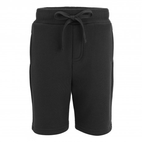 Kids Fleece shorts in Black by Kids Wholesale Clothing