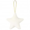 Star Shape Christmas Decoration in Cream