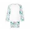 Football Print Long Sleeve Pyjama Set