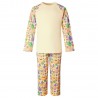 Smiley Face Print Long Sleeve Pyjama Set