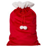 Plain Large Santa Sacks in Red