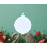 Sublimation Acrylic Bauble Shape Decoration