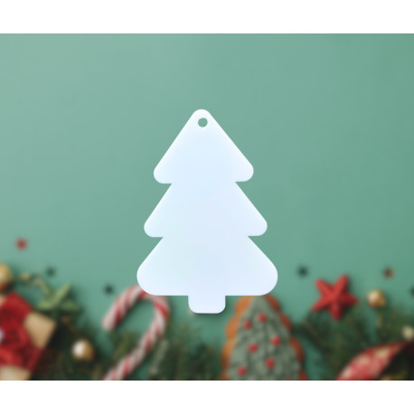 Sublimation Acrylic Christmas Tree Shape Decoration