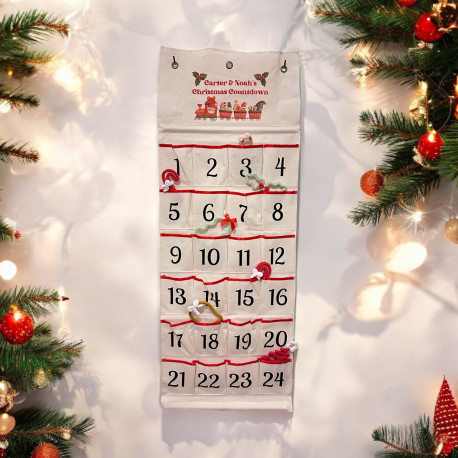 Canvas Wall Hanging Advent Calendar