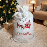 Plain Large Santa Sacks in White