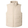 Padded Gilet in Natural