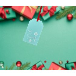 Engraved Acrylic Gift Tag...