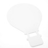 Sublimation Hot Air Balloon Plaque in White