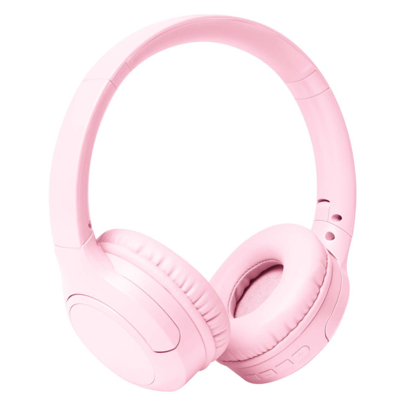 Kid's Wireless Over Ear Headphones in Pink