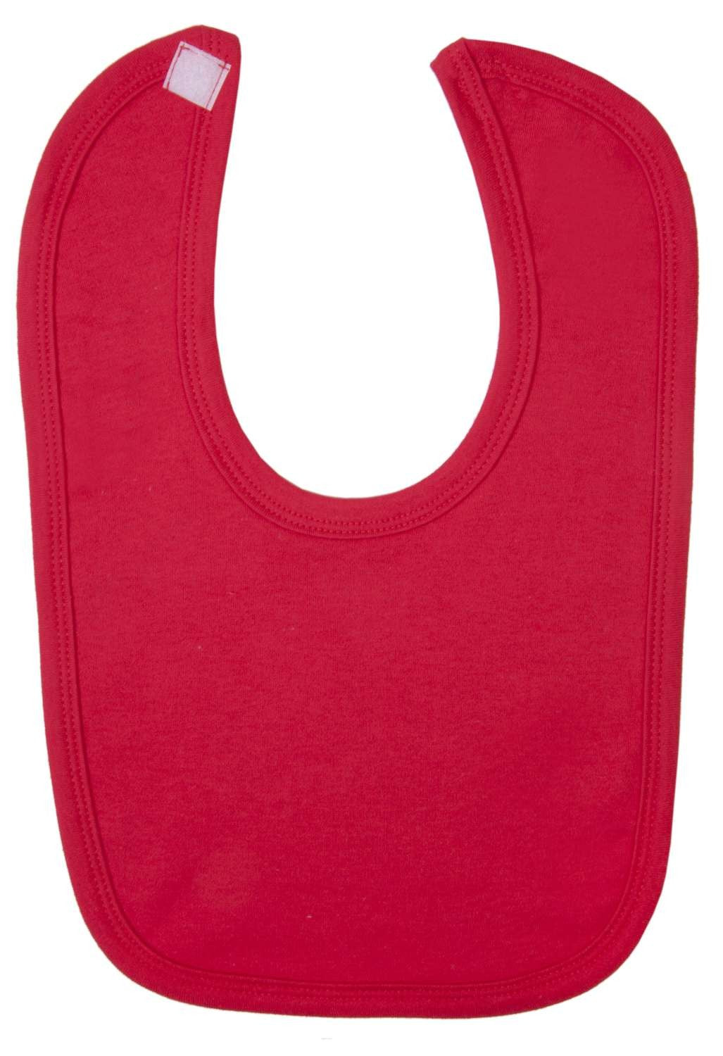 Wholesale blank baby velcro bibs in 10 fantastic colours in stock and ready for next day delivery. Kids Wholesale Clothing