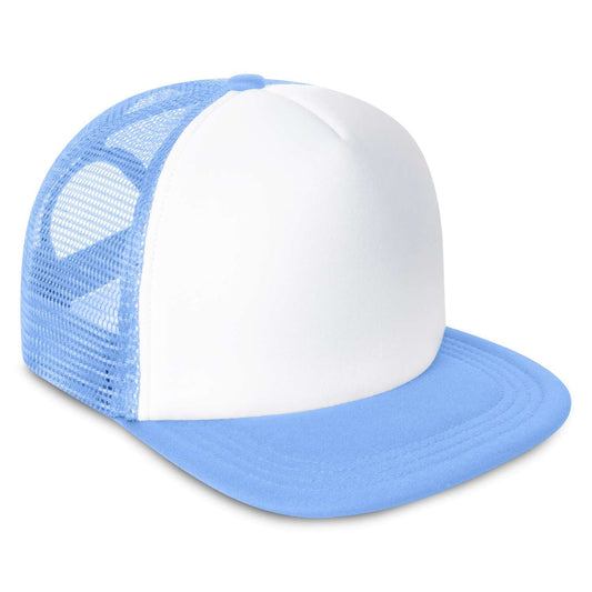 Shop wholesale Kid's Mesh Trucker snapback caps, perfect for customisation, free delivery available.
