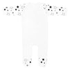 Baby Plain Chest Rompersuit Star Print