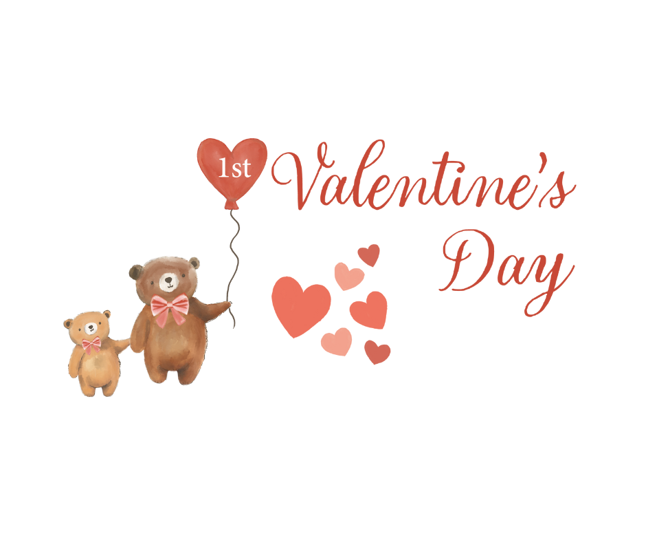 My First Valentine's Day DTF Transfers