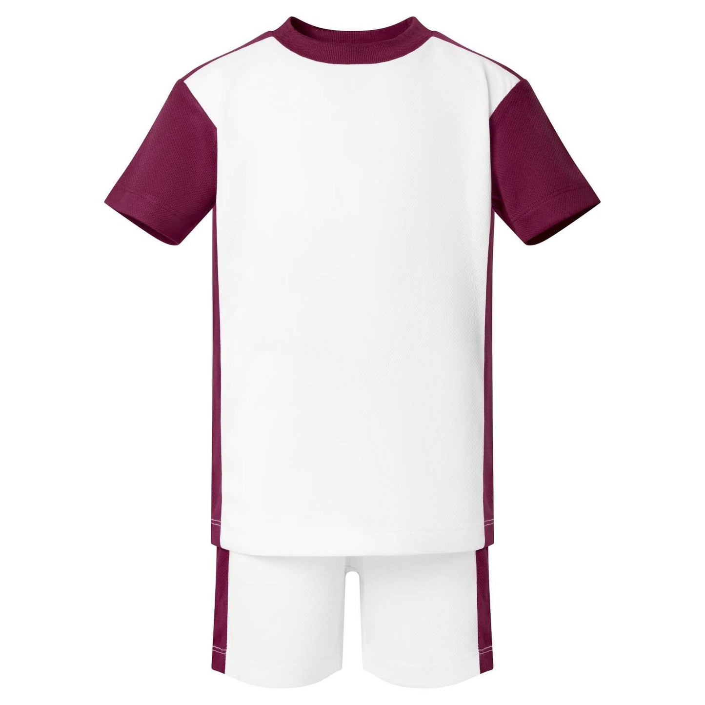 Polyester Sports Set in Burgundy fantastic value from Kids Wholesale Clothing, ideal for personalisation