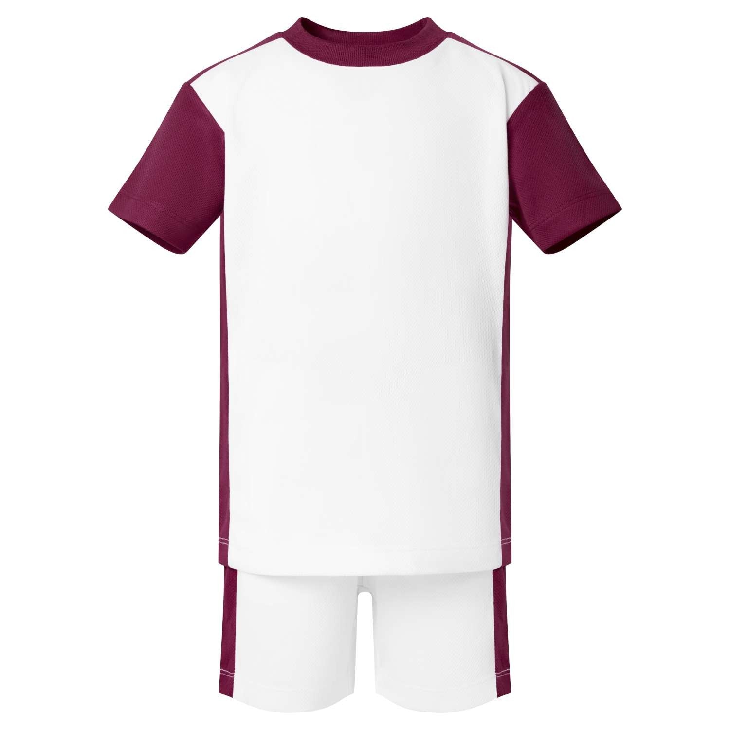Polyester Sports Set in Burgundy fantastic value from Kids Wholesale Clothing, ideal for personalisation