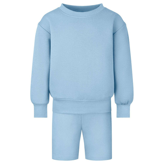 Oversized Sweatshirt & Short Sets ideal for personalisation by embroidery, printing DTF, screen printing or DTG