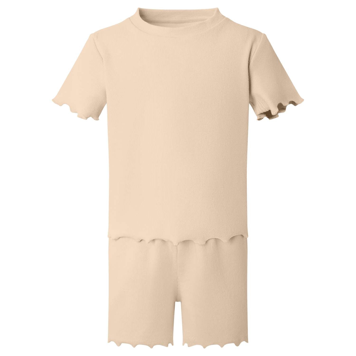 Buy Girl's Rib T-Shirt and Short Sets at Kids Wholesale Clothing, free delivery on eligible orders. Ideal for embroidery, HTV and DTF prints