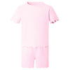 Girl's Rib T-Shirt and Short Set
