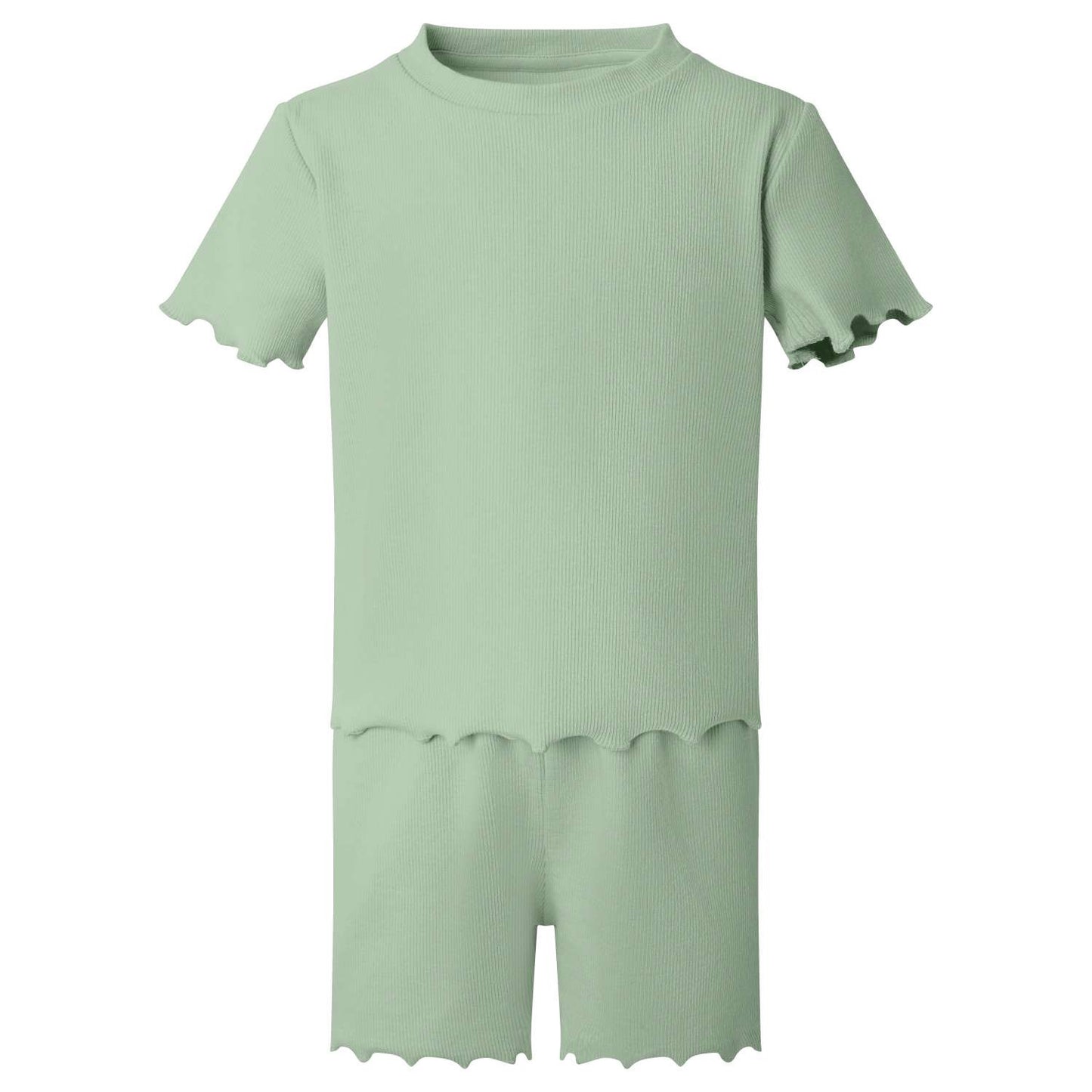 Buy Girl's Rib T-Shirt and Short Sets at Kids Wholesale Clothing, free delivery on eligible orders. Ideal for embroidery, HTV and DTF prints