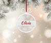 Sublimation Acrylic Snowflake Bauble Shape Decoration