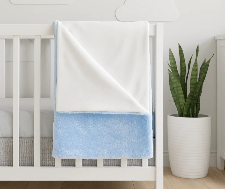 100% Reversible Polyester Blanket/Shawl