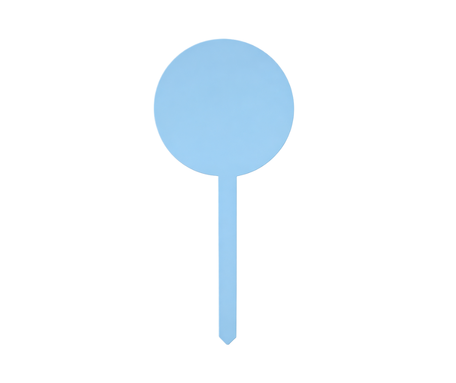 Acrylic Round Shape Cake Topper for Sublimation & UVDTF (5 Colours)
