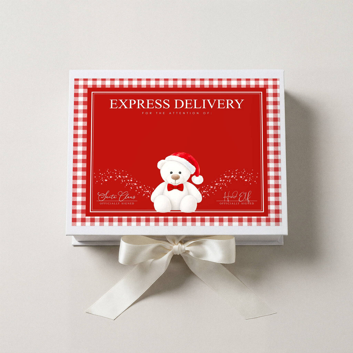 Santa Magnetic Box Topper