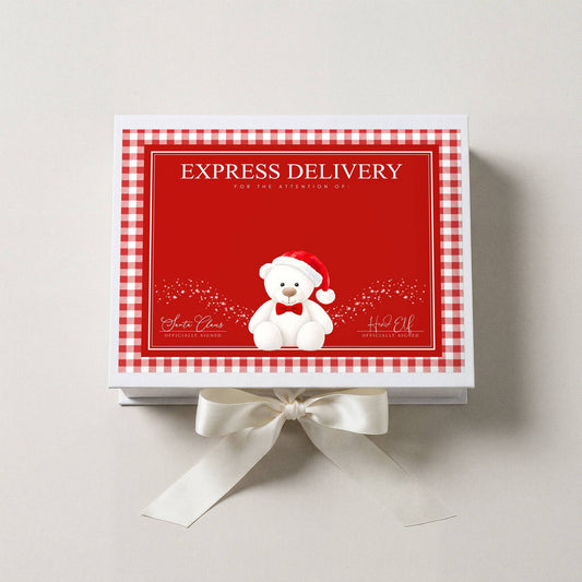 Santa Magnetic Box Topper