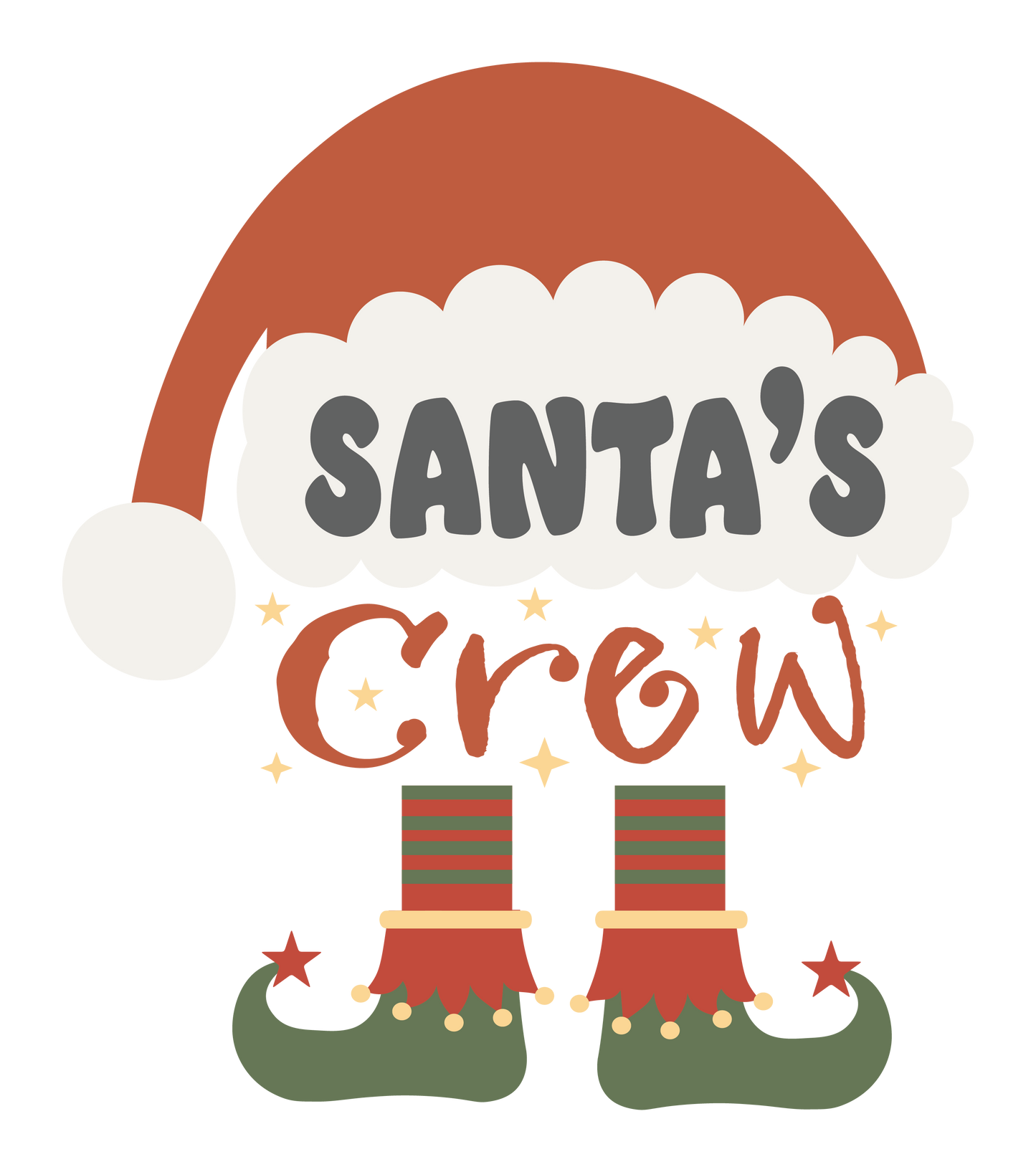 Christmas Themed DTF Prints - 15cm
