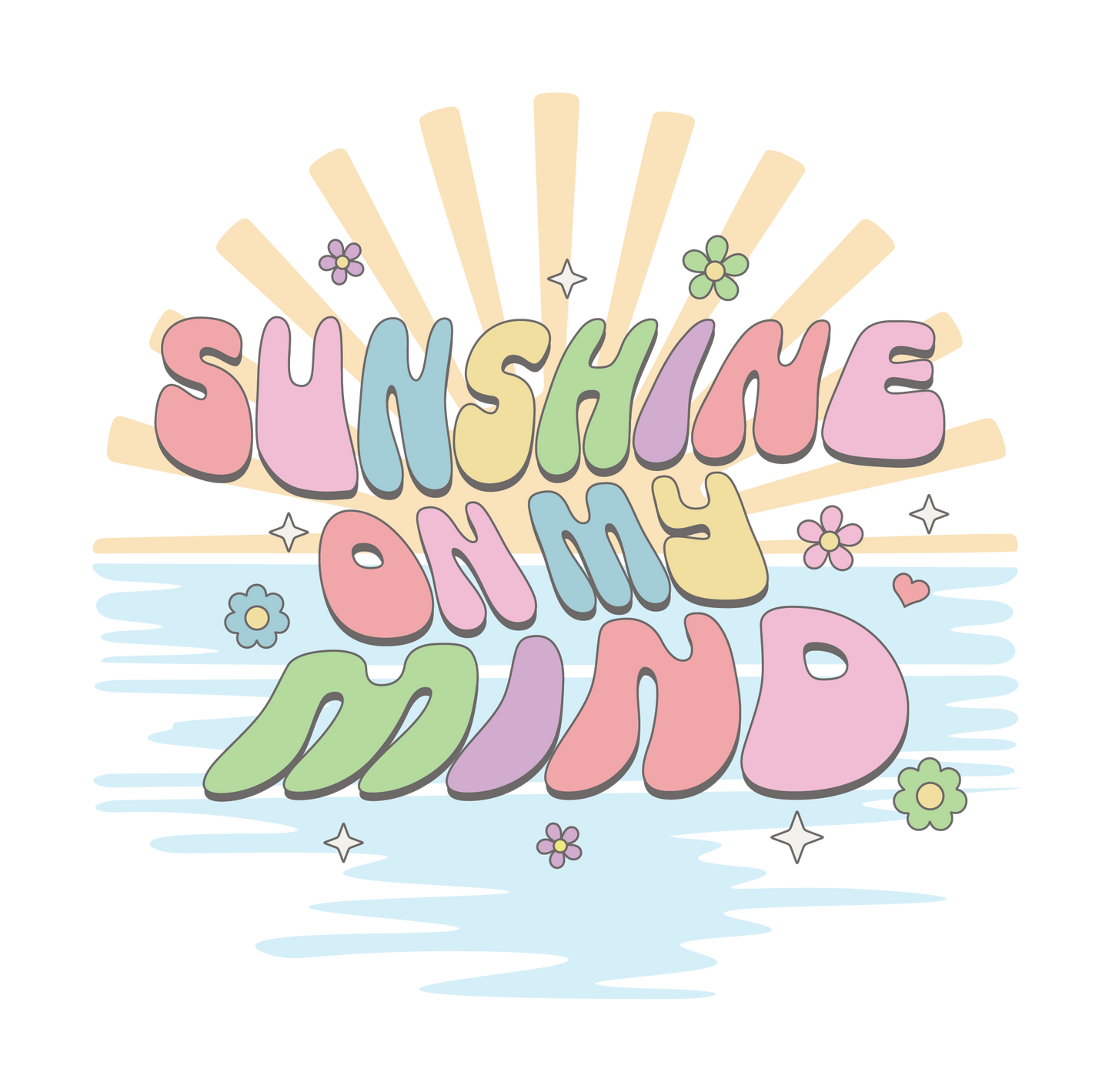 Summer Themed DTF Prints - 20cm