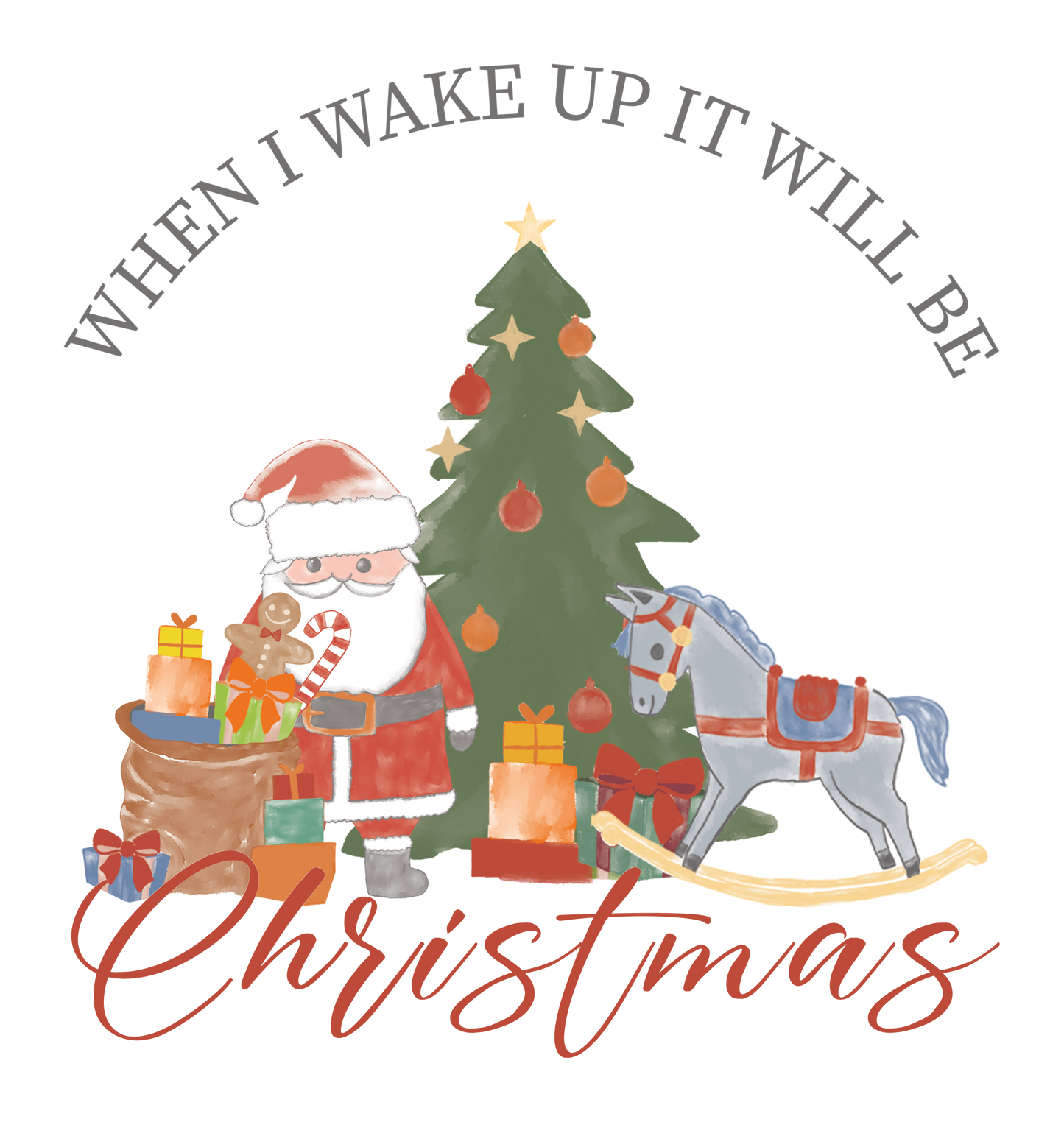 Christmas Themed DTF Prints - 15cm