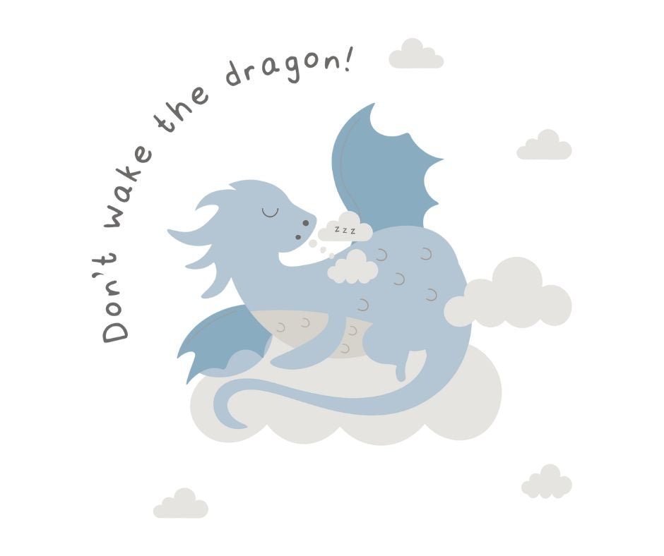 Knights & Dragons Themed Birthday DTF Prints