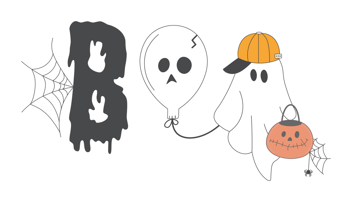 Halloween DTF Transfer Prints 22cm