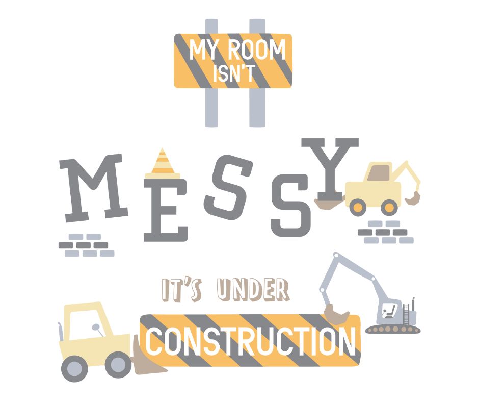 Digger Themed Birthday DTF Prints