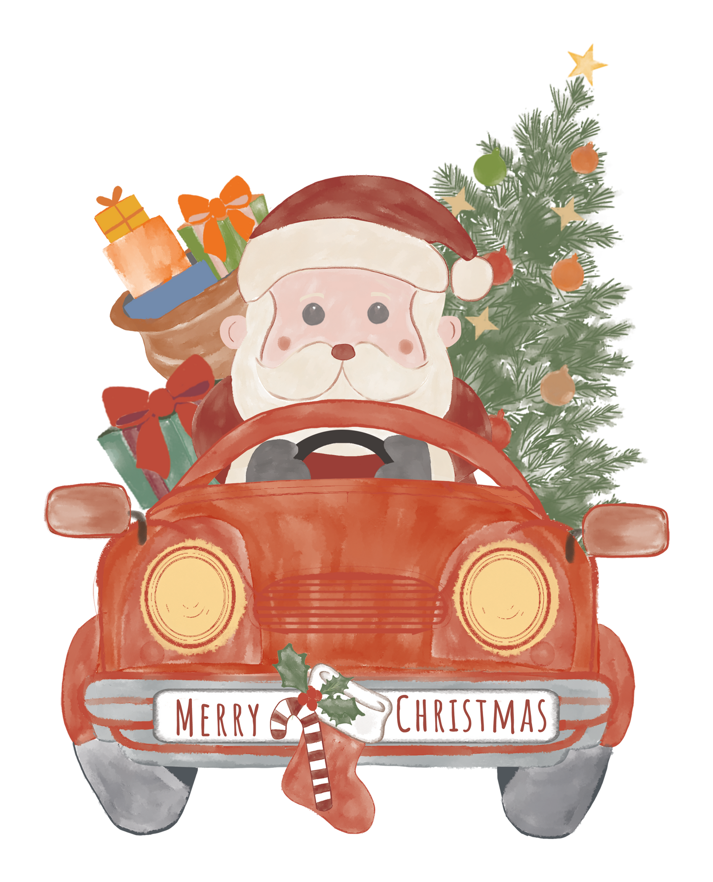 Christmas Themed DTF Prints - 15cm
