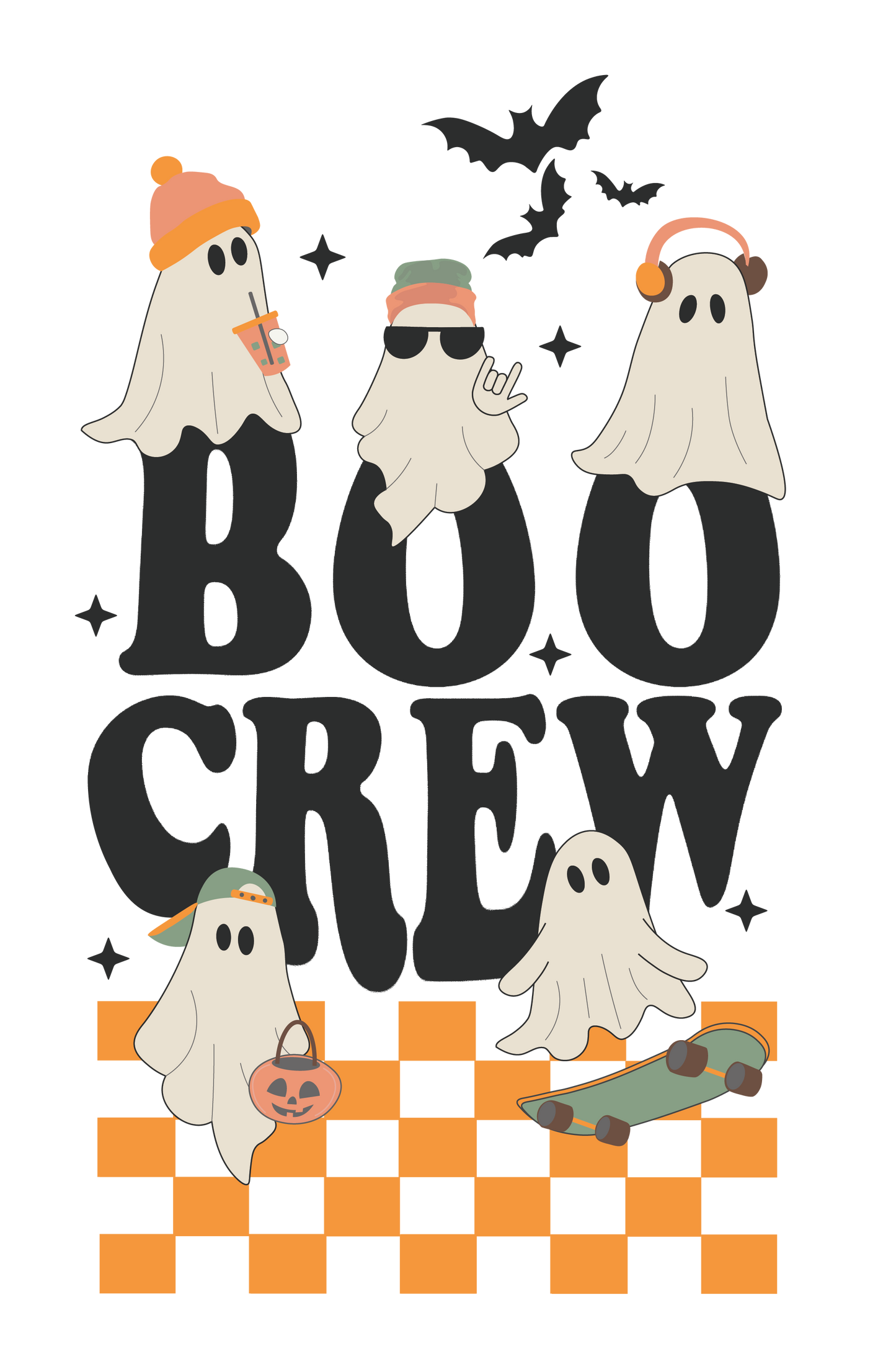 Halloween DTF Transfer Prints 15cm