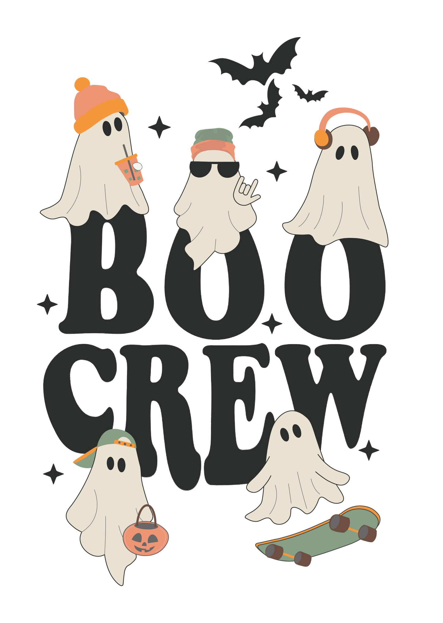 Halloween DTF Transfer Prints 15cm