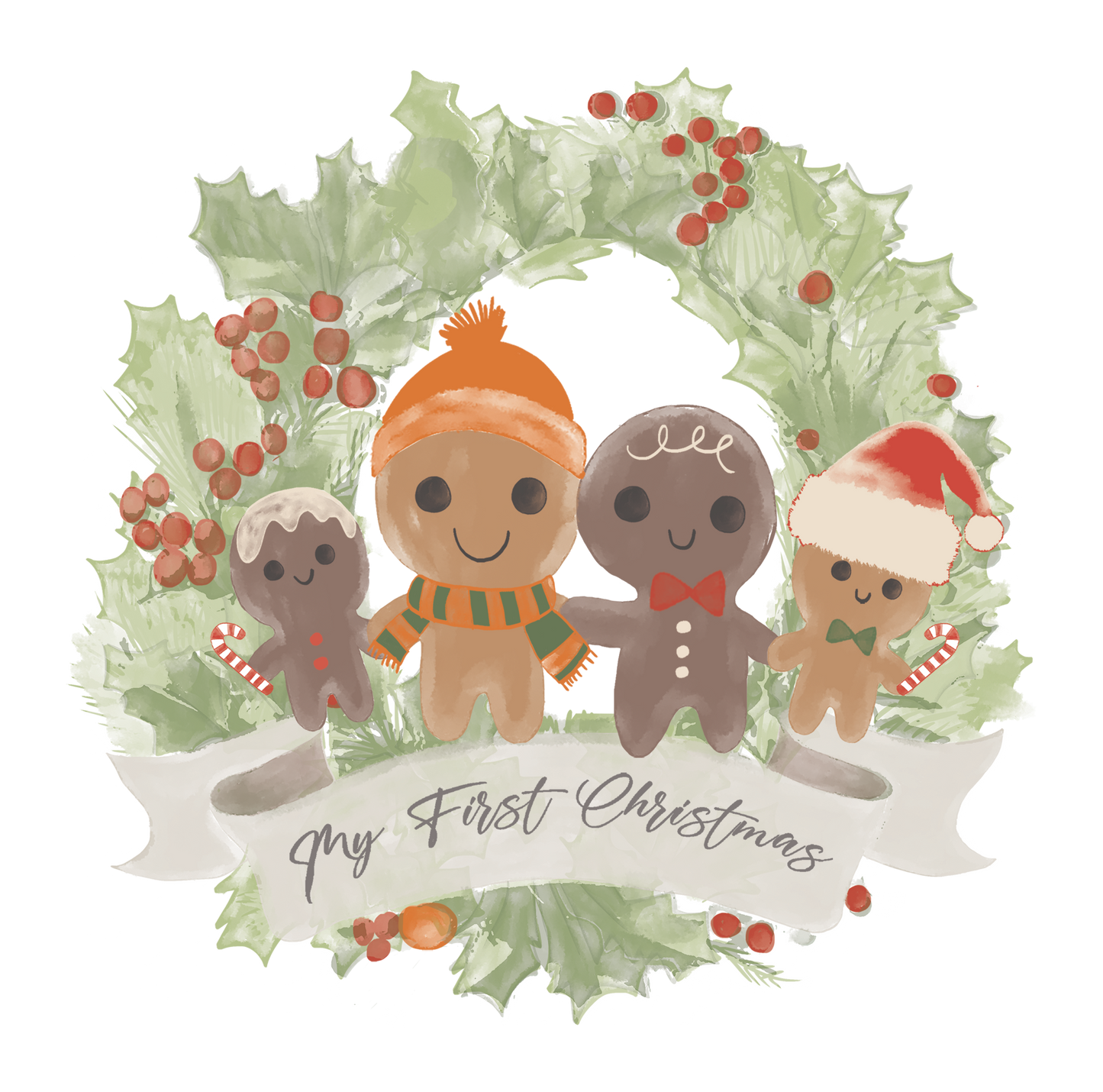 Christmas Themed DTF Prints - 15cm