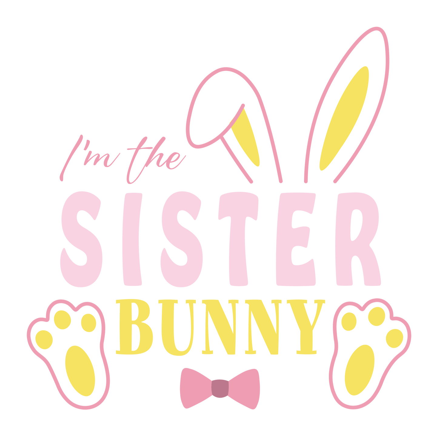 Easter DTF Transfer Prints 20cm
