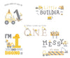 Digger Themed Birthday DTF Prints