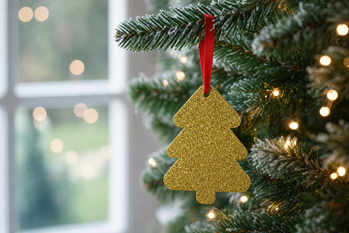 Acrylic Christmas Tree Shape Decoration