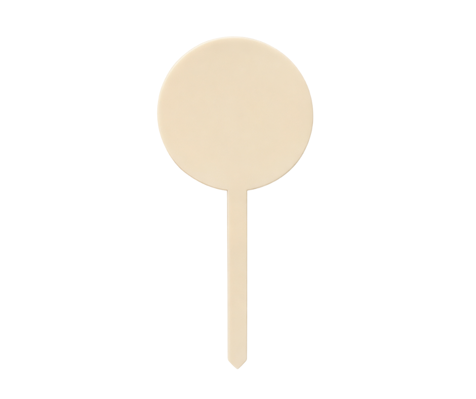 Acrylic Round Shape Cake Topper for Sublimation & UVDTF (5 Colours)