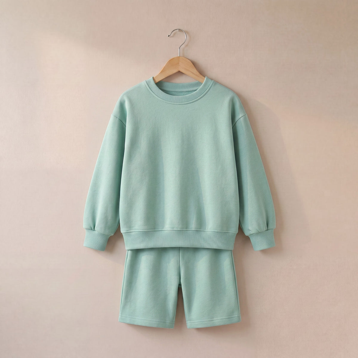 Oversized Sweatshirt & Short Set