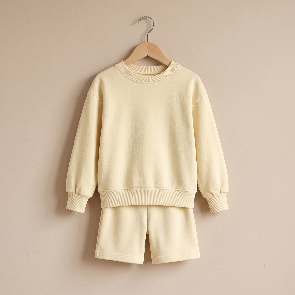 Oversized Sweatshirt & Short Set